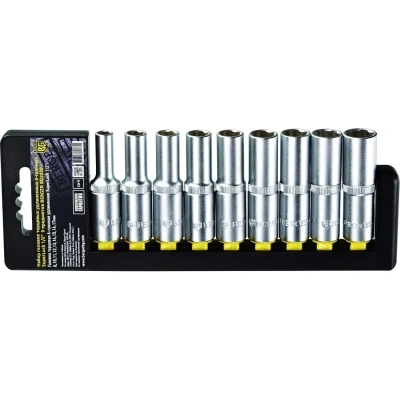 Набор головок торцевых удл. 1/2 SuperLock 9 пр. (8-17 мм) BERGER BG2030