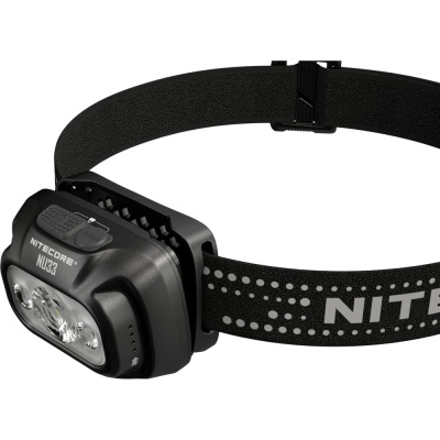 NITECORE NU33 - это USB-перезаряжаемый налобный фонарь с тройным светом и максимальной мощностью 700 люмен