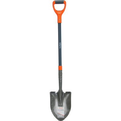Лопата штыковая Tulips Tools PRO, усиленная, фибергласс, 120 см