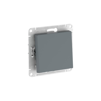 Выключатель Systeme Electric ATLASDESIGN с самовозвратом, сх.1, 10АХ, мех., быстрозажим. клем., грифель