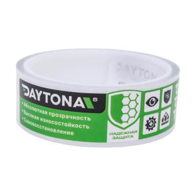 Бронирующая лента для защиты автомобиля Daytona (30мм х 5м) гибридный полиуретан PPF (не винил), пленка самоклеящаяся