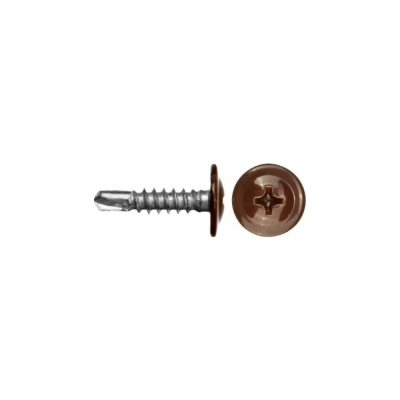 Саморез-сверло Daxmer ПШС 4,2x16 RAL 8017 1000 шт.