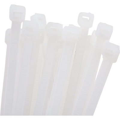 Нейлоновая стяжка SUPRLAN 4.8х350 мм белая 100pcs