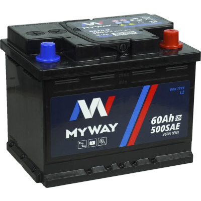 Аккумулятор MYWAY 60 Аh R+ MW600SU