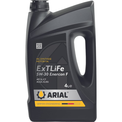 Масло моторное ARIAL ExTLiFe Enercon F 5W-30 (4л)