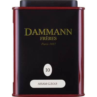 Чай Dammann Assam GFOP листовой черн., 100г ж/б 6755