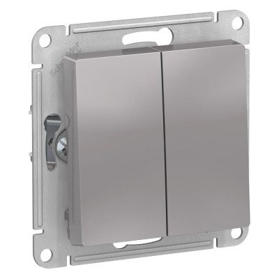 Двухклавишный переключатель Systeme Electric ATLASDESIGN ATN000365