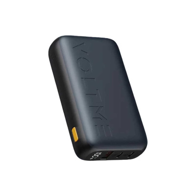 Внешний АКБ Hypercore HP10U 10000 mAh 2хUSB-С+USB-A 35W, PD3.0, QC4+, Темно Серый Металлик, VOLTME B3026