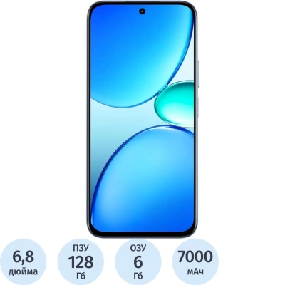 Смартфон Realme C85 RMX5566 128Gb 6Gb синий
