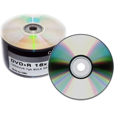 Носители информации CMC DVD+R 4,7 GB 16x Bulk/50