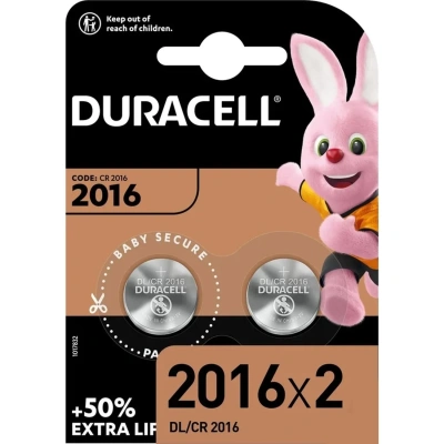 Батарейка Duracell CR2016/2BL (CR2016/2BL) (2 шт/уп)