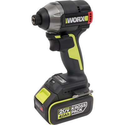 Аккумуляторный ударный винтоверт WORX Professional