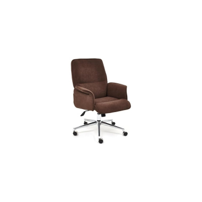 Кресло TetChair YORK флок коричневый 6