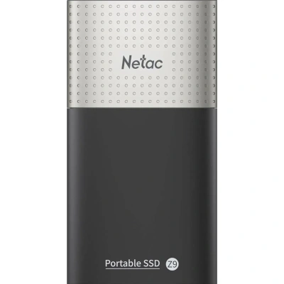 Портативный SSD накопитель Netac USB-C 1Tb EXT/Black (NT01Z9-001T-32BK)