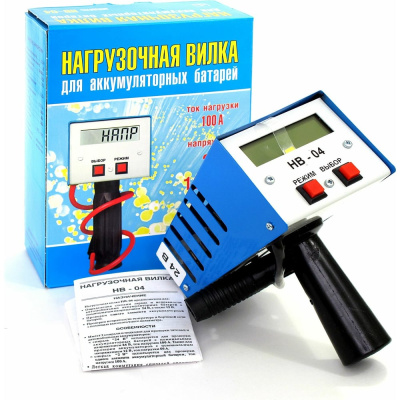 Нагрузочная электронная вилка Вымпел 100А, 2/12/24В НВ-04