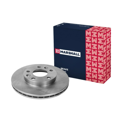 Тормозной диск передний Renault Duster 10- / Kaptur 16- / Megane IV 16-, Nissan Terrano III MARSHALL