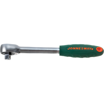 Трещотка Jonnesway ротационная, со сквозным приводом 1/2" DR, 60 зубца, 290 мм