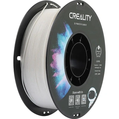 Пластик CR-TPU- Creality 1.75 мм 1кг, белая (3301040033)