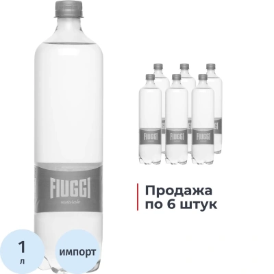 Вода минеральная Fiuggi Tower негаз ПЭТ 1л