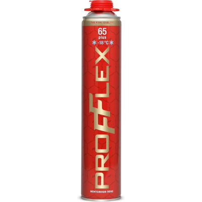 Пена монтажная PROFFLEX PRO 65л Plus (зима)