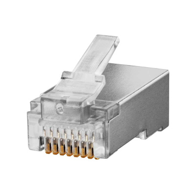 Коннектор для кабеля RJ-45 FTP категория 6, в упаковке 100 штук TDM Electric - это высококачественный продукт, который