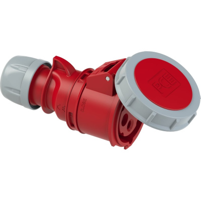 Кабельна розетка PCE 32А 400V 3P+E IP67
