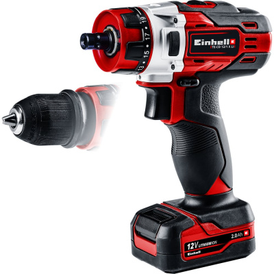 Аккумуляторная дрель-шуруповерт Einhell TE-CD 12/1 X-Li 1x2.0 Ah