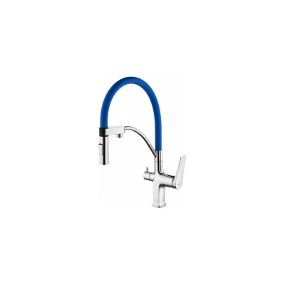 Смеситель для кухни Lemark Comfort с подключением к фильтру с питьевой водой LM3074C-Blue