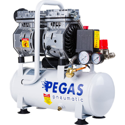Малошумный компрессор Pegas pneumatic PG-601 безмасляный 6615: Особенности и преимущества: Малошумный компрессор