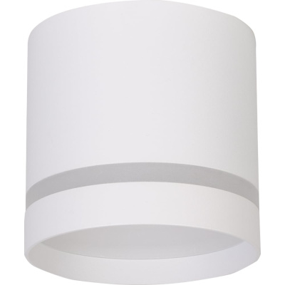 Светильник потолочный GLANZEN под GX53, 85х80, LF-GX53-8580-WH, белый