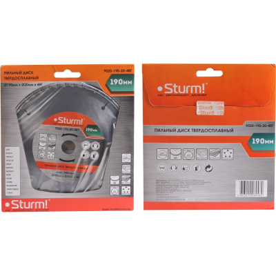 Пильный диск Sturm 9020-190-20-48T