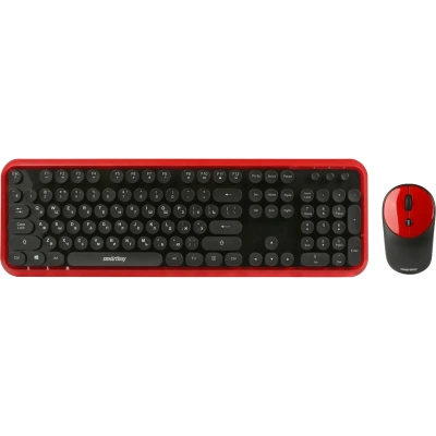 Набор клавиатура+мышь Smartbuy 620382AG черно-красный (SBC-620382AG-RK)