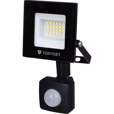 Прожектор светодиодный Topfort LED FL MS 20W 6500K 1700Л c датчик. движения