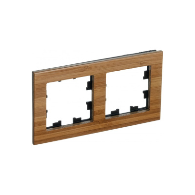 Двухместная рамка Systeme Electric AtlasDesign Nature ATN353202