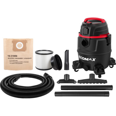 Пылесос из полипропилена 30Л ECOMAX