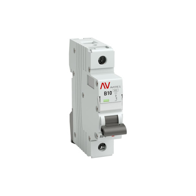 Выключатель автоматический AV-6 1P 10A (B) 6kA EKF AVERES