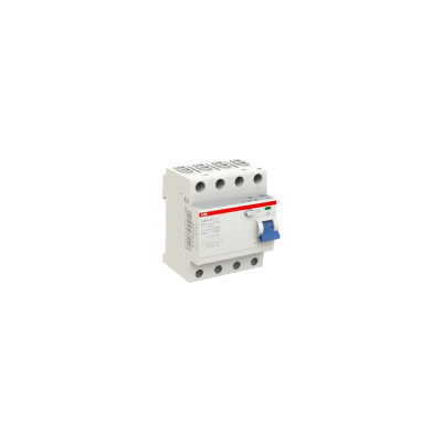Выключатель дифференциального тока ABB 4п 63A 30mA тип AC F204