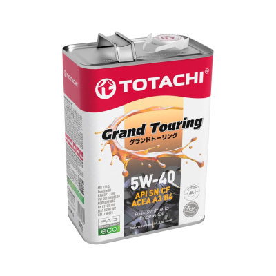 Моторное масло TOTACHI Grand Touring Fully Synthetic SN/CF 5W-40 4л