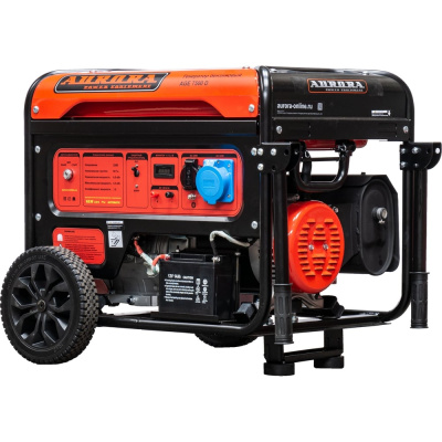 Бензиновый генератор Aurora AGE 7500 D 6775 - агрегат для резервного питания электроприборов