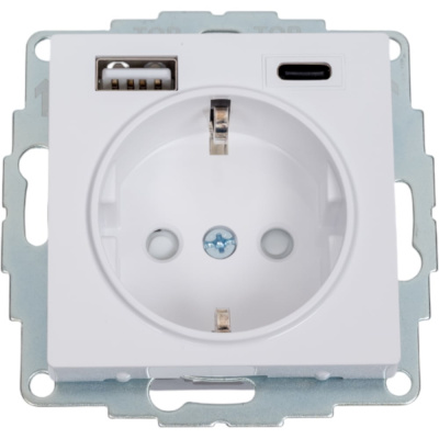 Розетка Systeme Electric ATLASDESIGN ATN000132