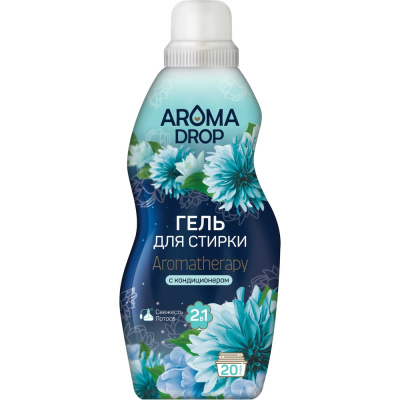 Гель для стирки AROMA DROP 2 в 1 Aromatherapy Свежесть лотоса