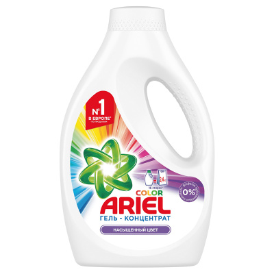 Гель для стирки Ariel "Color", концентрат, 4л