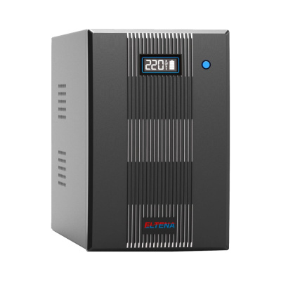 Источник бесперебойного питания ELTENA 900Вт, АКБ 2x9Ач, USB Smart Station