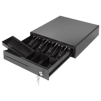 Ящик денежный механический PAYTOR HT-335P, 335х368х80 мм, без подключения ККМ, черный, 232410