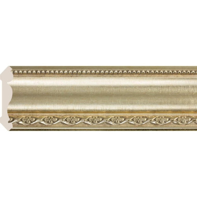 Карниз Cosca 146-933 интерьерный багет, 89 мм, матовое золотом Cosca Decor