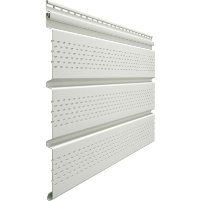 Перфорированный софит DOCKE STANDARD пломбир