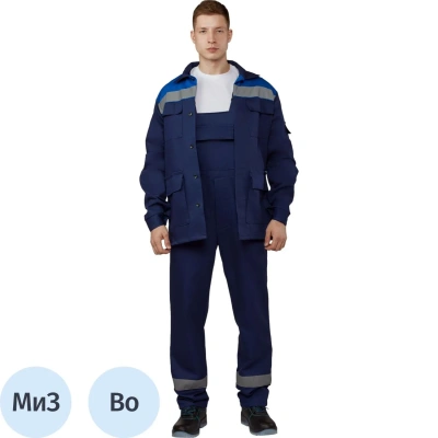 Костюм лет муж (куртка, пк) л05 син/вас 96-100/194-200 (Арсенал-СП)