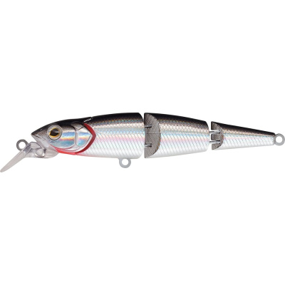 Воблер Strike Pro Flying Fish Joint 90 цвет: A010-EP Black Back Silver