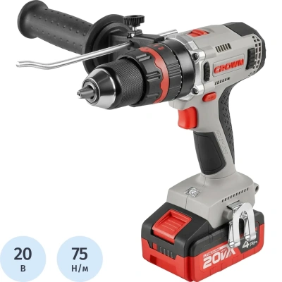 Дрель-шуруповерт аккумуляторная BL CROWN CT21090HMX-4 BMC