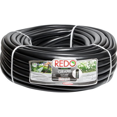 Поливочный армированный шланг REDO GRAFIT 1", 50 м